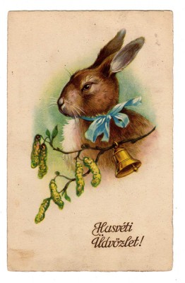FELICITARE DE PASTI IEPURASI CU CLOPOTEL foto