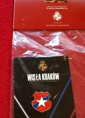 Insigna fotbal - TS WISLA CRACOVIA (Polonia) produs nou, oficial foto