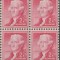 SUA 1954 - Thomas Jefferson, uzual 2c, bloc de 4 neuzat