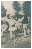 4379 - ETHNIC, Dance HORA, Romania - old postcard - unused