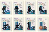 Belize 1979 Mi 443/50 B MNH - Jocurile Olimpice de iarna din 1980, Lake Placid, Nestampilat
