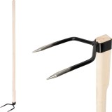 Sapa cu 2 colti Strend Pro, coada din lemn 120 cm