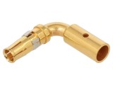Conector mamă aurit, 40A