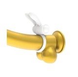 Inel Power Clit Cockring Silicon Alb