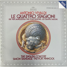 CD Antonio Vivaldi, The English Concert – Le Quattro Stagioni (EX)