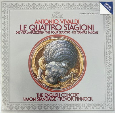 CD Antonio Vivaldi, The English Concert &amp;ndash; Le Quattro Stagioni (EX) foto