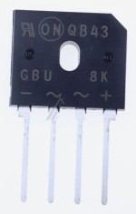 DIODA,8A 800V GBU8K ON SEMICONDUCTOR