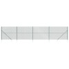 Gard plasa de sarma cu tarusi de fixare, verde, 1,8x10 m