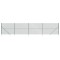 Gard plasa de sarma cu tarusi de fixare, verde, 1,8x10 m