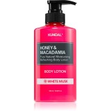 KUNDAL Honey &amp; Macadamia White Musk lotiune de corp hranitoare cu efect de hidratare 500 ml