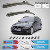 Cumpara ieftin Ștergătoare BMW Seria 3 E91 Facelift (2008&ndash;2012) Flat | Set Față &ndash; TeamCar&reg;