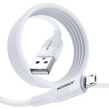 Cablu USB Joyroom - &icirc;ncărcare Micro USB / Transmisie De Date 3A 1m Alb (S-1030M12) S-1030M12(M)-WHITE