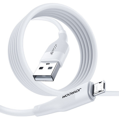 Cablu USB Joyroom - &amp;icirc;ncărcare Micro USB / Transmisie De Date 3A 1m Alb (S-1030M12) S-1030M12(M)-WHITE foto
