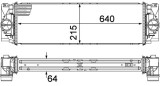 MAHLE CI 368 000P Intercooler, compresor