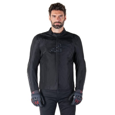 MBS Geaca textil impermeabila ALPINESTARS T-SPS V2 XXL Negru/Negru, Cod Produs: 32002251100XXL foto