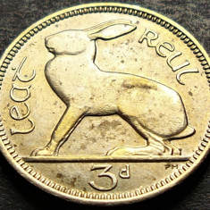 Moneda 3 PENCE - IRLANDA, anul 1964 * cod 1350 A