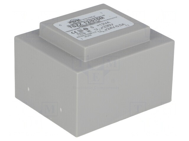 Transformator &Icirc;ncapsulat 12VA 230V 24V 500mA PCB