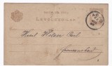 Hungary 1889 Postal History, Postal Card ARAD D.052