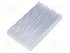 Radiator extrudat, aluminiu, 100mm x 59.69mm, aluminiu, FISCHER ELEKTRONIK - SK 630 100 AL