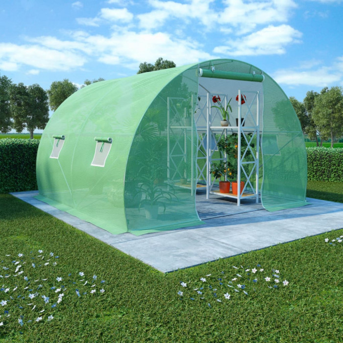 vidaXL Seră, 6 m&sup2;, 3 x 2 x 2 m