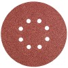 Discuri abrazive 150mm K40 5buc. cu 8 gauri GRAPHITE 55H945 HardWork ToolsRange