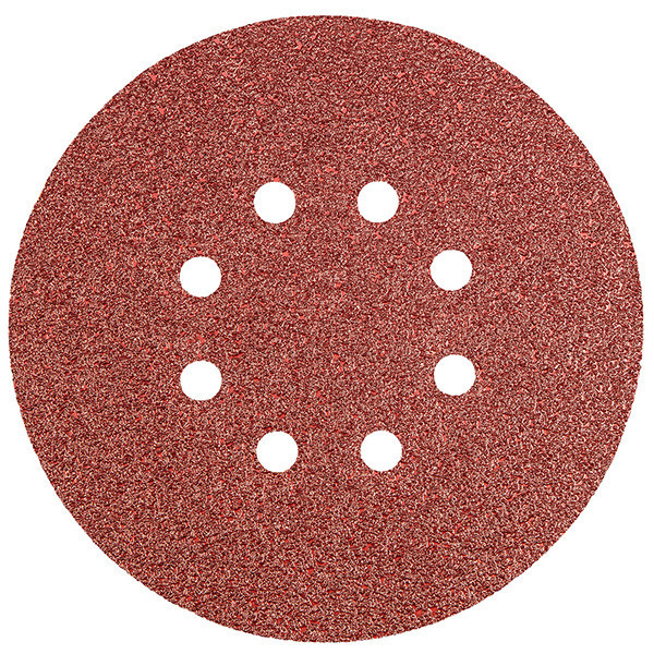 Discuri abrazive 150mm K40 5buc. cu 8 gauri GRAPHITE 55H945 HardWork ToolsRange