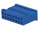 Mufă Mamă HE14 2,54mm 16 PIN fără Contacte, TE Connectivity