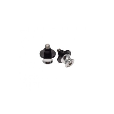 Adaptor stander (suport) moto M10x1,5 arginti foto