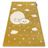 Covor PETIT MOON stele, nori aur, 160x220 cm