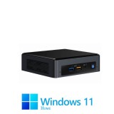 Mini PC Intel NUC NUC8i5BEK, Quad Core i5-8259U, 8GB, 256GB SSD, Win 11 Home