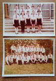 Lot 2 fotografii color Grup pionieri/ 1986