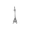 Pandantiv, jolie silver, argint 925, model eiffel tower, 0.9 g, 25x5 mm