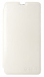 Husa tip carte alba cu stand pentru Sony Xperia L (C2104 / C2105) S36h, Cu clapeta, Piele Ecologica