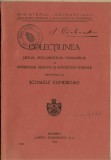 C9787N Colecțiunea legilor, regulamentelor, programelor și diferitelor deciziuni și dispozițiuni legale privitoare la școalele comerciale, 1928