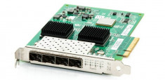 Placa de retea Qlogic FC-Controller QLE2564 QP 8Gbps FC PCI-E incl. 4x 8GB SFP - PX4810402-06 foto