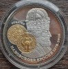 (A280) MEDALIE ARGINT AUSTRIA - 1000 ANI MONEDA IN AUSTRIA - EPOCA HABSBURGICA, Europa