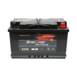 Baterie auto AGM start-stop 12V 80Ah, 950A la pornire 315x175x195mm Breckner Germany
