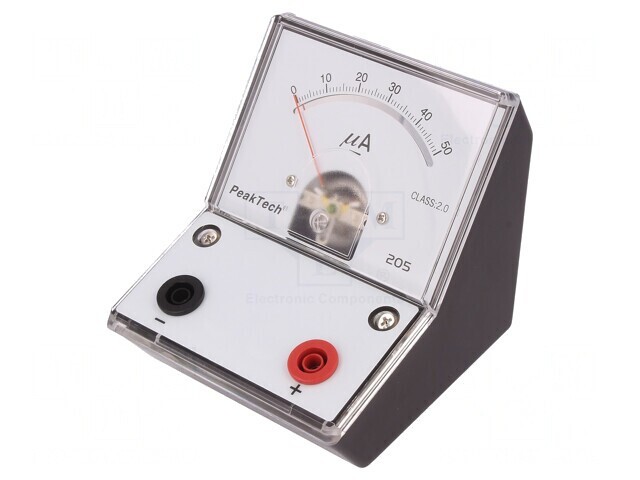 Ampermetru Analog 0,1-50uA 90x106x103mm 2%