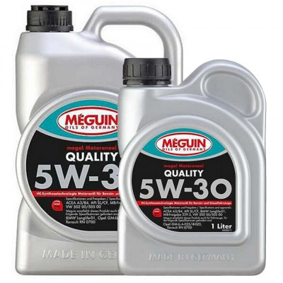 Pachet 6 litri Ulei Meguin Quality 5W30 foto