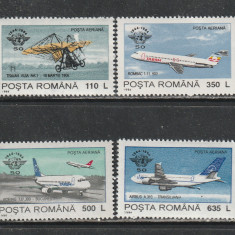 Romania 1994 - #1350 50 de Ani de OACI 4v MNH