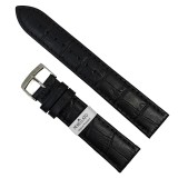Curea de ceas neagra Morellato 1930 Bolle 12mm 14mm 16mm 18mm 20mm 22mm 24mm