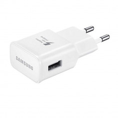 Incarcator priza Samsung, EP-TA20EWE, Fast charging, Alb foto