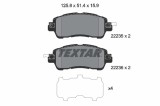 Set placute frana TEXTAR 2223501