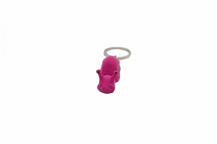Snail keychain phone stand - Pink