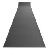 Traversa anti-alunecare RUMBA 1897 o singură culoare gri inchis, 200 cm