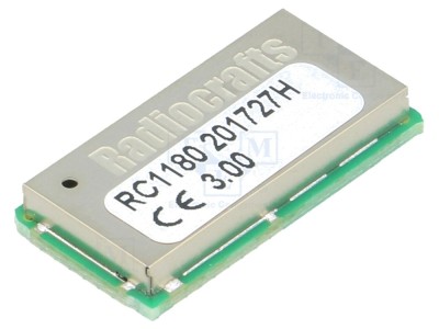 Modul RF UART 2-3.6VDC SMD foto