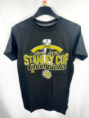 Boston Bruins tricou de bărbați Boston Bruins Stanley Cup Champions - S foto