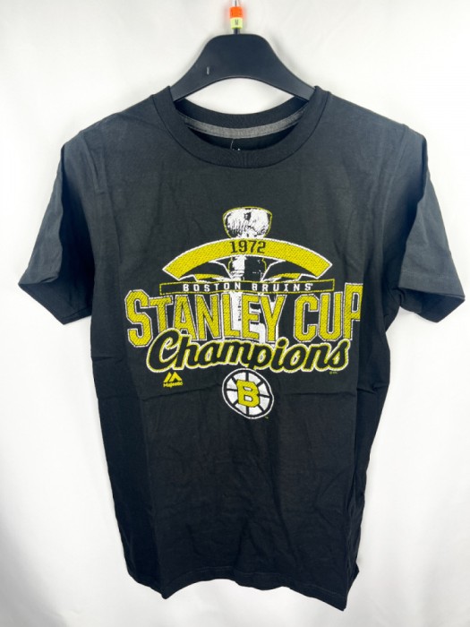 Boston Bruins tricou de bărbați Boston Bruins Stanley Cup Champions - S