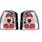 Set stopuri Spate Seat Arosa (6h), 05.1997-06.2004, Vw Lupo (6x1/6e1), 05.1998-12.2002, partea Stanga+Dreapta, transparent, argintiu; cu locas bec; t