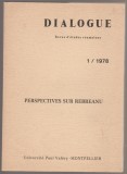 Dialogue - Perpectives sur Rebreanu (Nr. 1/1978)